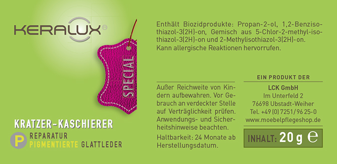 KERALUX® Kratzer-Kaschierer P 2